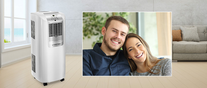 Aparat de climatizare local PAC 2010 X - funcţie 2-în-1: Climatizare şi ventilare