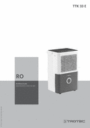 Bedienungsanleitung Luftentfeuchter TTK 33 E (RO)