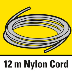 Cablu de nailon de 12 metri lungime pentru coborâre