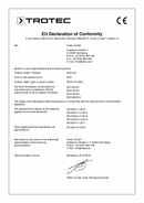 Declaraţie de conformitate sculă multifuncţională PMTS 10-230V (INT)