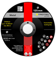 Disc de retezat pentru metal AD 125 M
