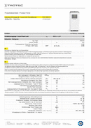 Fișă a produsului aparat mobil de climatizare PAC 2600 E (INT)