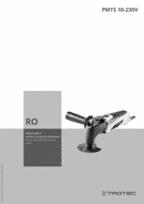 Manual de utilizare sculă multifuncţională PMTS 10-230V (RO)