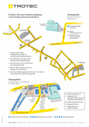 Plan de acces şi poziţionare depozit livrare Trotec Germania