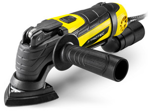 Sculă multifuncţională PMTS 10-230V inclusiv mâner antivibraţii şi colector pentru aspirarea prafului