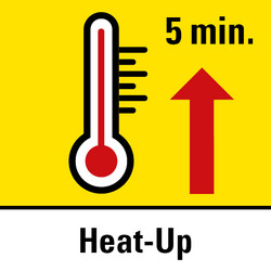 Sistem de încălzire rapidă - doar 5 minute durată de încălzire